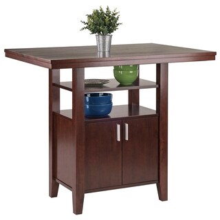 Foto 6 | Foto 6 | Mesa De Comedor Winsome Albany High Walnut 76 X 106 X 91 Cm - Venta Internacional.
