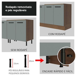 Foto 7 | Foto 7 | Gabinete Bajo Cocina Madesa Agata 40cm Con Encimera Mg 02