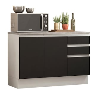 Foto 1 | Foto 1 | Gabinete Bajo Cocina Madesa Glamy 120cm con Encimera Bn