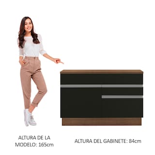 Foto 6 | Foto 6 | Gabinete Bajo Cocina Madesa Glamy 120cm Con Encimera Mn 05