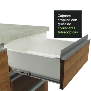 Foto 8 | Foto 8 | Cocina Compacta Madesa GRGL1500019B color Marrón Glamy 150 CM
