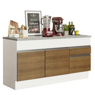 Foto 2 | Foto 2 | Mueble de Cocina Madesa Glamy 150 cm Mostrador para Fregadero con Encimera
