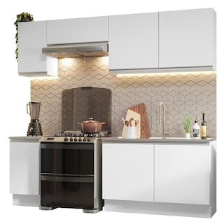 Foto 1 | Foto 1 | Cocina Integral Madesa GRGL24001009 color Blanco 5 Piezas