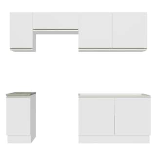 Foto 8 | Foto 8 | Cocina Integral Madesa GRGL24001009 color Blanco 5 Piezas