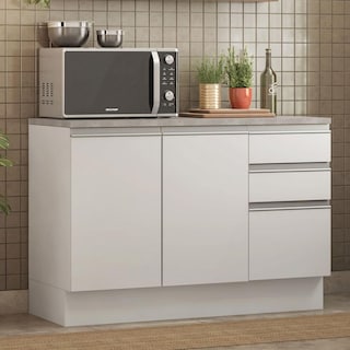 Foto 2 | Foto 2 | Mueble de Cocina Madesa Blanco 2 Puertas 3 Cajones