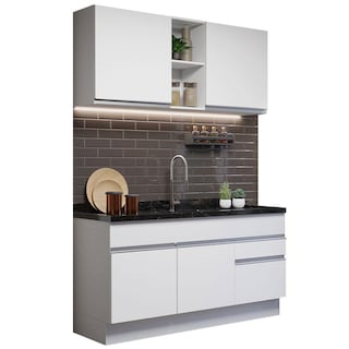 Foto 1 | Foto 1 | Cocina Compacta Madesa GRGL15000209 color Blanco 2 Piezas