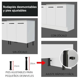 Foto 8 | Foto 8 | Cocina Integral Madesa Grag310002 Blanca