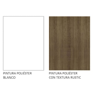 Foto 8 | Foto 8 | Mueble de Cocina Compacto Madesa Blanco/Marrón 4 Piezas