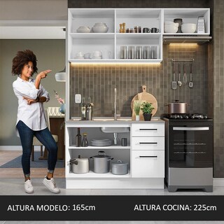 Foto 5 | Foto 5 | Mueble de Cocina Compacto 180 cm Agata Madesa 09