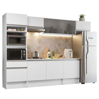 Foto 1 | Foto 1 | Cocina Integral Madesa Blanca de 300 cm