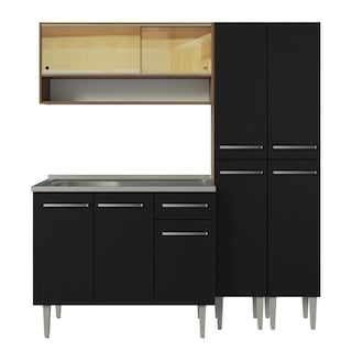 Foto 8 | Foto 8 | Mueble de Cocina Emilly Madesa 169 cm con Mesón de Acero