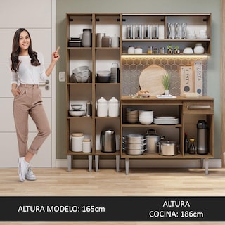 Foto 5 | Foto 5 | Mueble de Cocina Emilly Madesa 169 cm