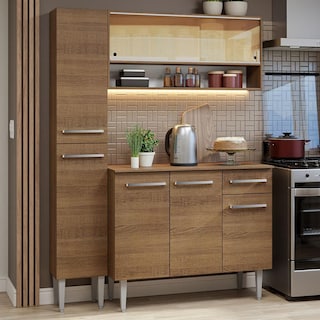 Foto 2 | Foto 2 | Mueble de Cocina Compacta 137 cm Emilly Madesa 09