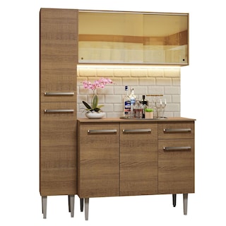 Foto 1 | Foto 1 | Cocina Integral Madesa Marrón de 137 Cm