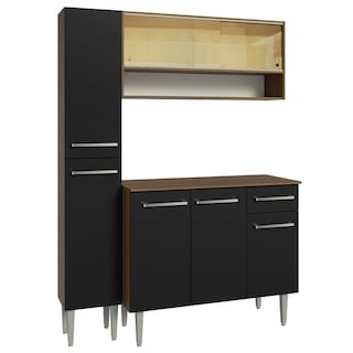Foto 1 | Foto 1 | Mueble de Cocina Compacta Madesa 3 Piezas 137 cm sin Mesón de Acero