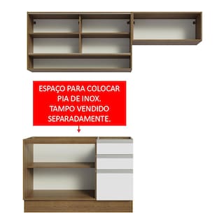 Foto 6 | Foto 6 | Cocina Integral Madesa Glamy Blanca 200 Cm