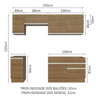 Foto 3 | Foto 3 | Cocina Integral Madesa Glamy Marrón