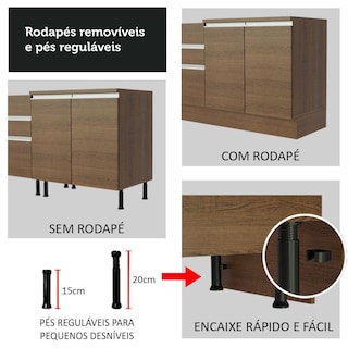 Foto 6 | Foto 6 | Cocina Integral Glamy Madesa Marrón