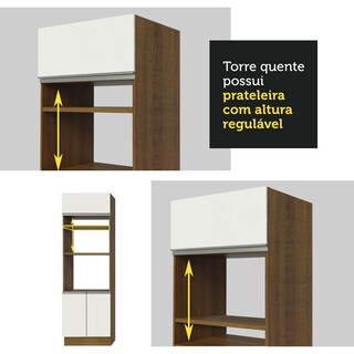 Foto 8 | Foto 8 | Cocina Integral Madesa Glamy Blanca de 310 Cm