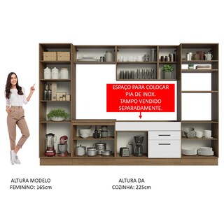 Foto 5 | Foto 5 | Cocina Integral 330 cm Agata Madesa 02 Marrón