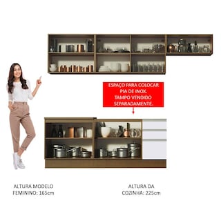 Foto 5 | Foto 5 | Cocina Integral Madesa Marcela Blanca