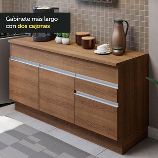 Foto 7 | Foto 7 | Cocina Integral Madesa Glamy Marrón de 150 Cm