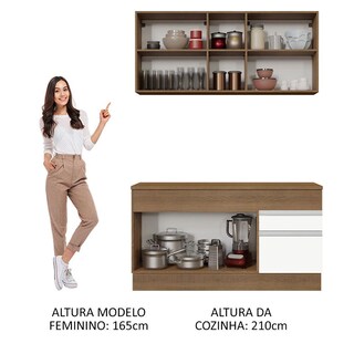 Foto 5 | Foto 5 | Cocina Integral Madesa Glamy Blanca de 150 Cm
