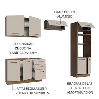 Foto 4 | Foto 4 | Cocina Integral Madesa Ágata Marrón
