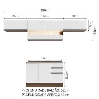 Foto 3 | Foto 3 | Cocina Integral Madesa Marina Blanca