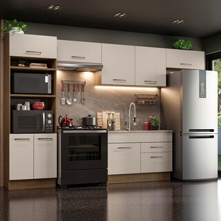 Foto 1 | Foto 1 | Cocina Integral Madesa Agata Beige 350 Cm