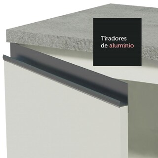 Foto 6 | Foto 6 | Cocina Integral Madesa Glamy Blanca 160 CM sin Mesón de Acero