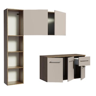 Foto 4 | Foto 4 | Mueble De Cocina Compacto 120cm Marron/crema Easy Madesa