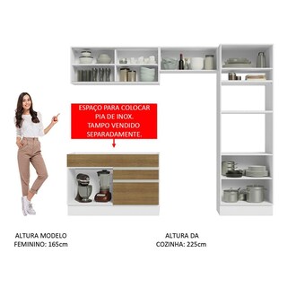 Foto 5 | Foto 5 | Cocina Integral Madesa 270 cm Glamy 12