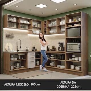 Foto 5 | Foto 5 | Cocina Integral de Esquina Madesa Ágata 8 Piezas