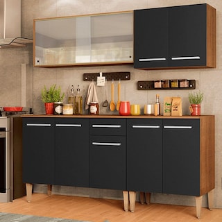 Foto 2 | Foto 2 | Cocina Integral 169cm Negro Emilly Box Madesa 03