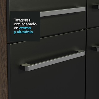 Foto 6 | Foto 6 | Cocina Integral 169cm Negro Emilly Box Madesa 03