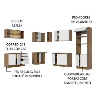 Foto 4 | Foto 4 | Cocina Integral de Esquina Madesa Glamy 459 cm 01