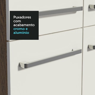 Foto 7 | Foto 7 | Cocina Integral 293cm Con Fregadero Emilly Madesa 08 - Marron/blanco