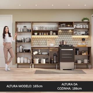 Foto 6 | Foto 6 | Cocina Integral 293cm Con Fregadero Emilly Madesa 08
