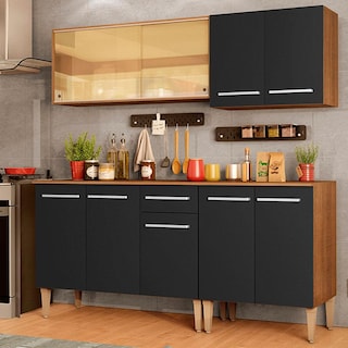 Foto 2 | Foto 2 | Cocina Integral 169 cm Emilly Drive Madesa Marrón y Negro 04