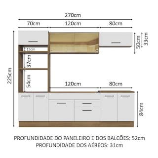 Foto 3 | Foto 3 | Cocina Integral Madesa Agata 270 cm 03