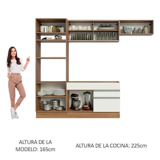 Foto 5 | Foto 5 | Cocina Integral 270cm Madesa Glamy 11