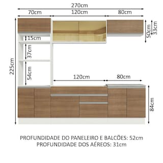 Foto 3 | Foto 3 | Cocina Integral 270Cm Madesa Glamy 10