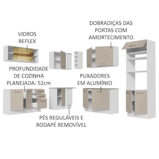 Foto 4 | Foto 4 | Cocina Integral de Esquina 459cm Agata Madesa 01