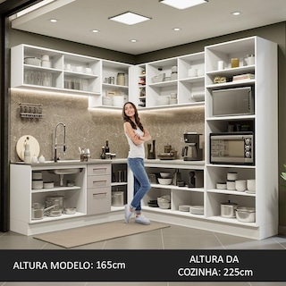Foto 5 | Foto 5 | Cocina Integral de Esquina 459cm Agata Madesa 01