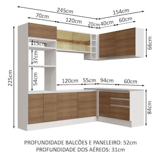 Foto 3 | Foto 3 | Cocina Integral de Esquina 399cm Glamy Madesa 02