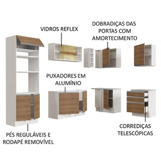 Foto 4 | Foto 4 | Cocina Integral de Esquina 399cm Glamy Madesa 02