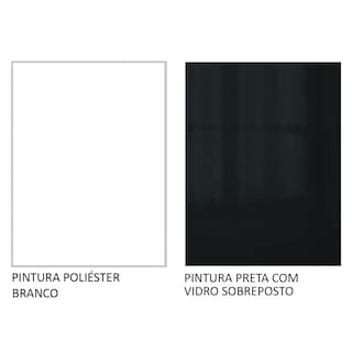 Foto 8 | Foto 8 | Gabinete de Cocina Integral Compacta Madesa Lux Blanco/Negro 180 cm