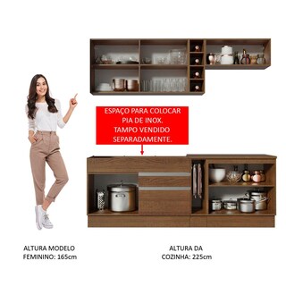 Foto 5 | Foto 5 | Cocina Integral Modular Madesa Parma 220cm Mmb
