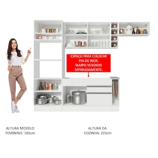 Foto 5 | Foto 5 | Cocina Integral Completa Modular Madesa Safira 290cm Bb 04